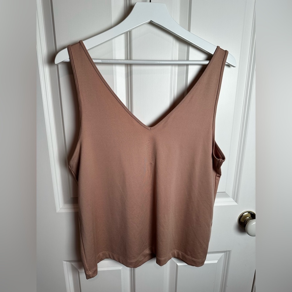 Banana Republic Sleeveless Top in nude -tan